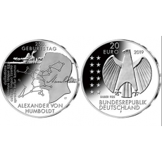 Alemanha 20€ Alexander Von Humbdolt 2019 